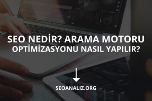 Seo ve Arama Motoru Optimizasyonu Nasıl Yapılır?