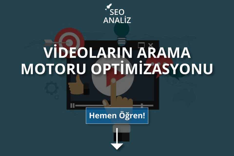 Videoların Arama Motoru Optimizasyonu